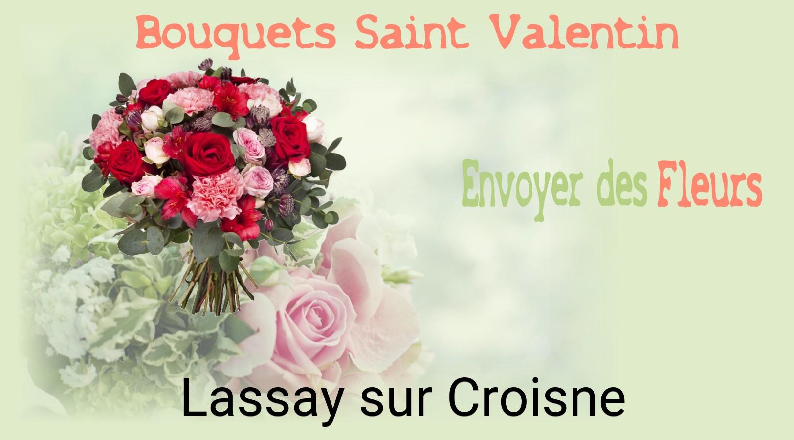 Roses de Saint-Valentin livrées à Lassay-sur-Croisne